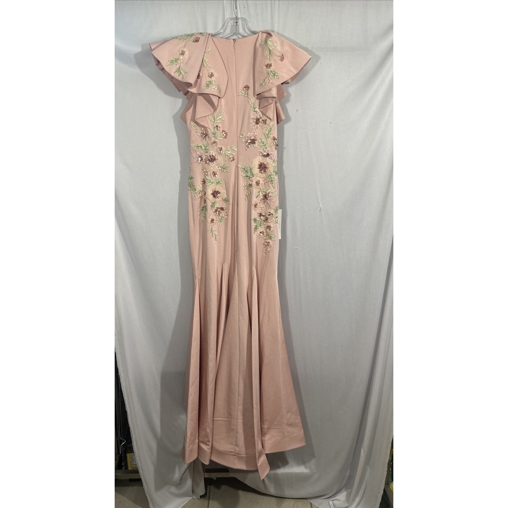 NWT MAC DUGGAL [ 2 ] 11773 Flutter Sleeve Embellished Mermaid Gown J2349 - Picture 12 of 15